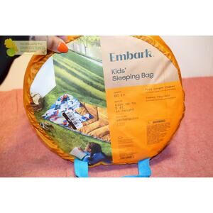 Embark Kids' Sleeping Bag 50 Degree, 60"